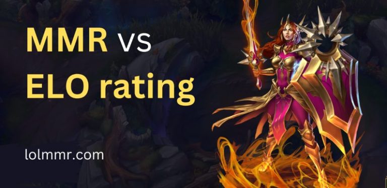 MMR vs ELO rating