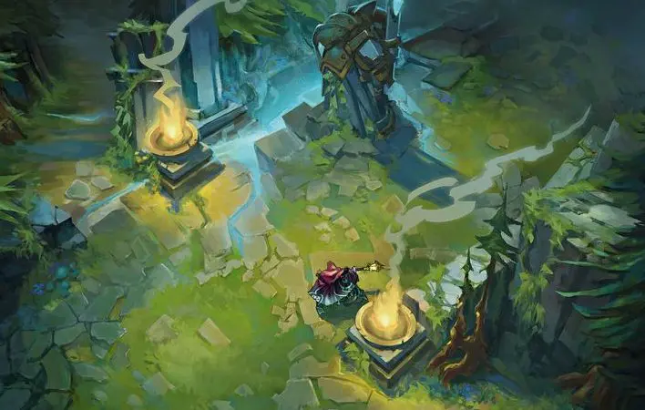 League of Legends in-game image. 